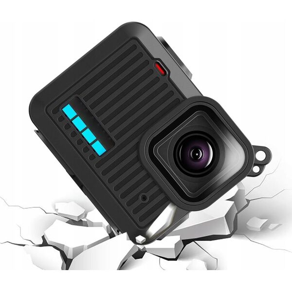 Zestaw Futerał Etui Obudowa Osłona Dekielek Klapka Pasek GoPro HERO 4K 2024 / PU717B