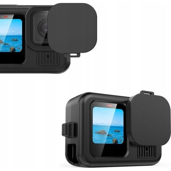 Zestaw Futerał Etui Obudowa Osłona Dekielek Klapka Pas GoPro HERO 13 BLACK / PU949B