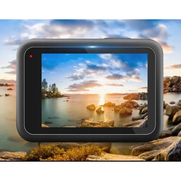 Osłona Ochronna Szkło Hartowane na Obiektyw 2x Ekran do GoPro HERO 13 Black / PU954T