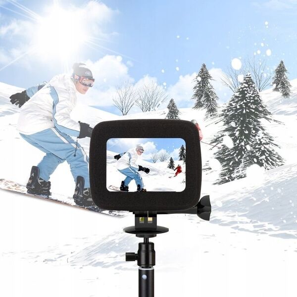 Kapturek Futerał na Wiatr Osłona Przeciwwietrzna do GoPro HERO 13 Black / PU714B