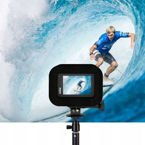 Kapturek Futerał na Wiatr Osłona Przeciwwietrzna do GoPro HERO 13 Black / PU714B