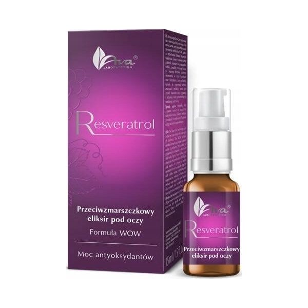 AVA LABORATORIUM_Resveratrol przeciwzmarszczkowy eliksir pod oczy 15ml