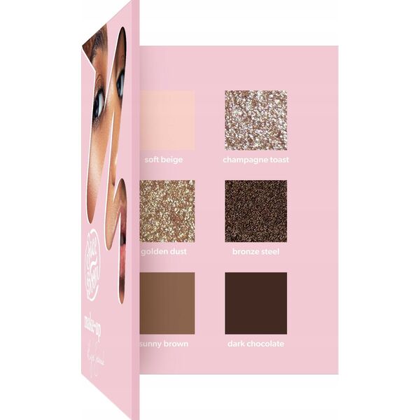 FACE BOOM_Paleta cieni do powiek Nude Mood 9g