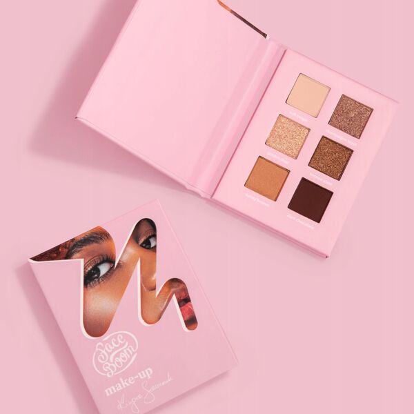 FACE BOOM_Paleta cieni do powiek Nude Mood 9g