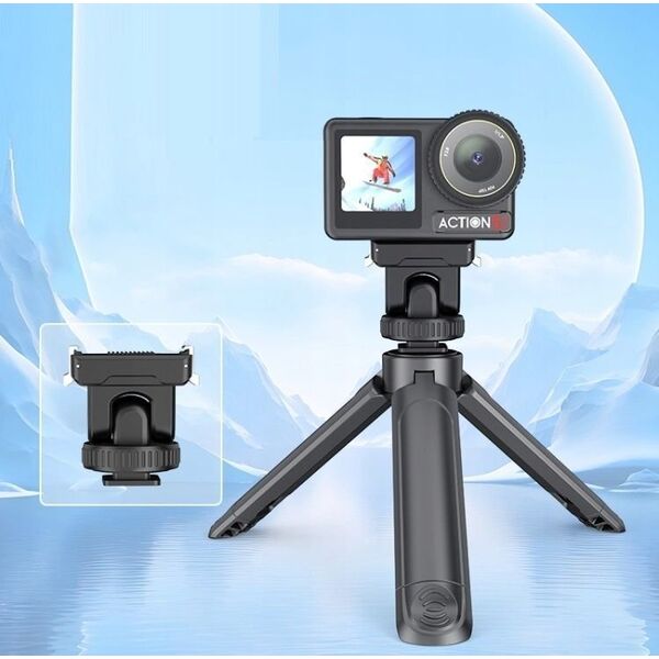 Szybkozłączka Uchwyt na Gwint 1/4'' Stopkę ISO do DJI Osmo Action 3 / 4 / 5 Pro / PU727B