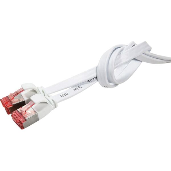 LogiLink RJ-45/RJ-45 kat.6 U/FTP Biały 2m (CF2051S)