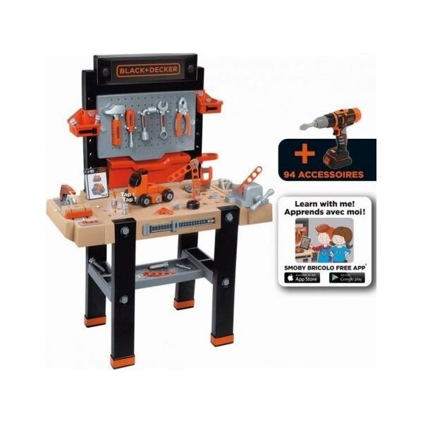 Smoby Warsztat Black + Decker Bricolo Ultimate