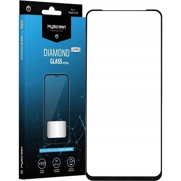 MyScreen Protector MS Diamond Glass Lite edge Realme 9 5G Full Glue Black