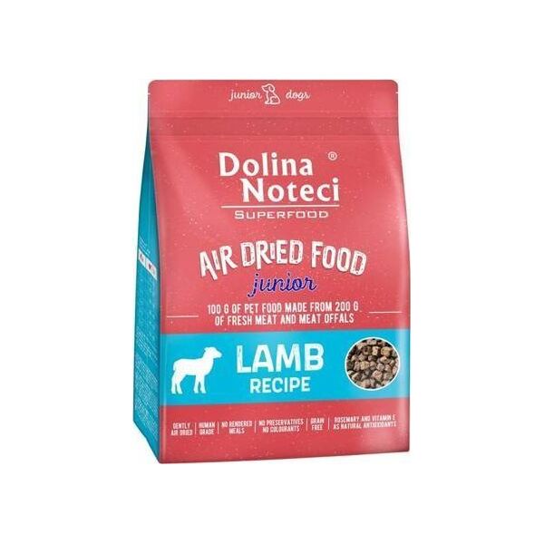 Dolina Noteci DOLINA NOTECI Superfood Junior Danie z jagnięciną- karma suszona dla psa 1kg
