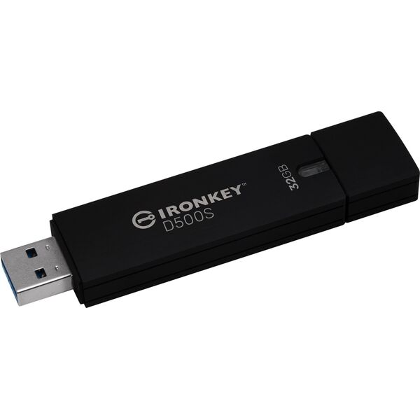 Pendrive Kingston Kingston Flash Disk IronKey 32GB D300S, USB 3.2 Gen 1