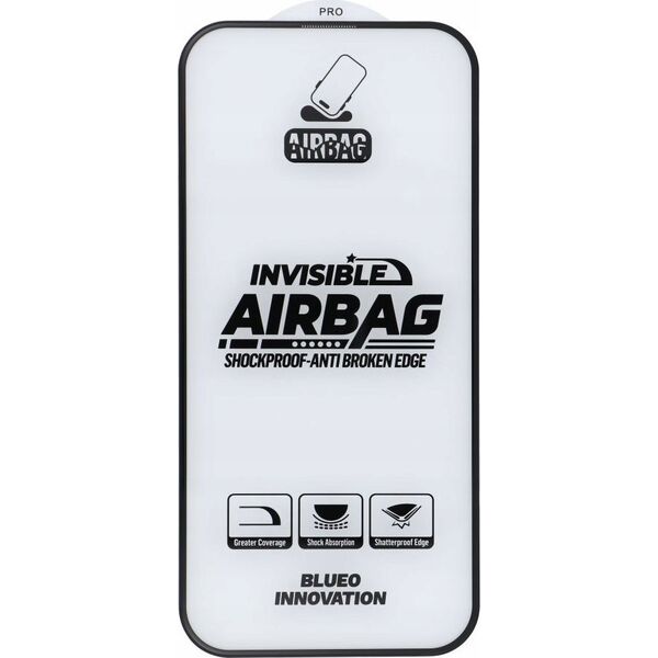 Blueo Tempered Glass 5D Mr. Monkey Glass - Apple iPhone 14 Pro Max μαύρο (Airbag Anti-break) 13920119 5903396315558