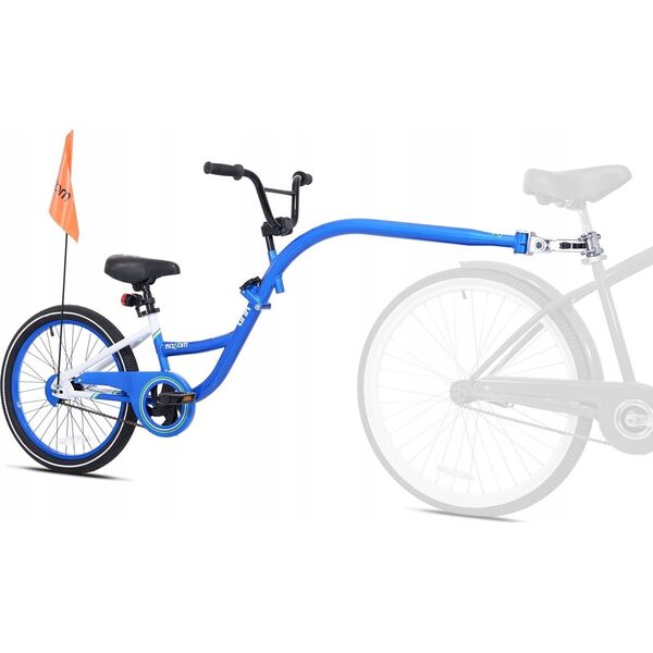 WeeRide WeeRide – Kazam Link niebieski, rower doczepiany, hol, przyczepka, doczepka, EAN 016751374758