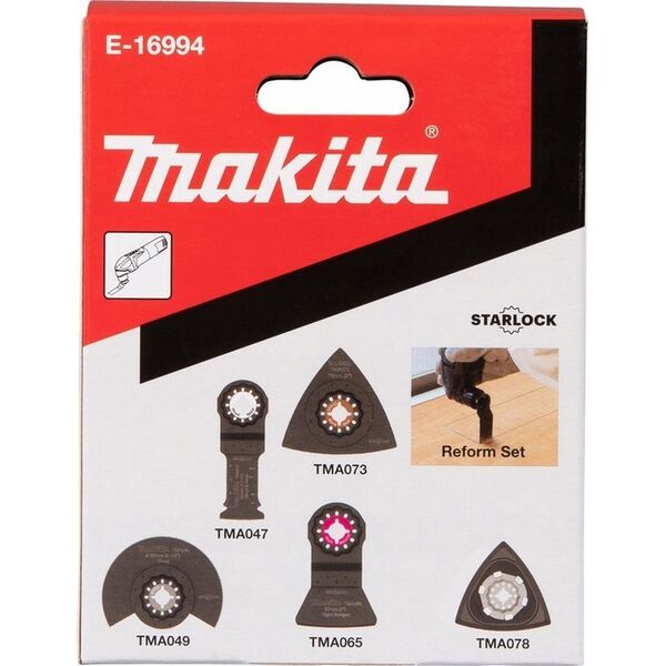 Makita MAKITA MT ZESTAW DO RENOWACJI  5szt. (TMA047/49/65/73/78