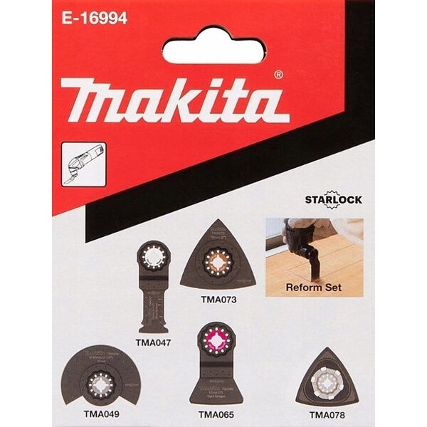 Makita MAKITA MT ZESTAW DO RENOWACJI  5szt. (TMA047/49/65/73/78