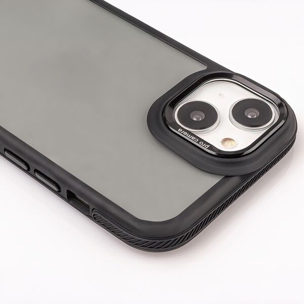 Crystal Black case for iPhone 16 Plus 6,7&quot; black 5906961923394