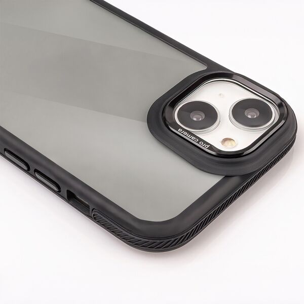 Crystal Black case for iPhone 16 Plus 6,7&quot; black 5906961923394