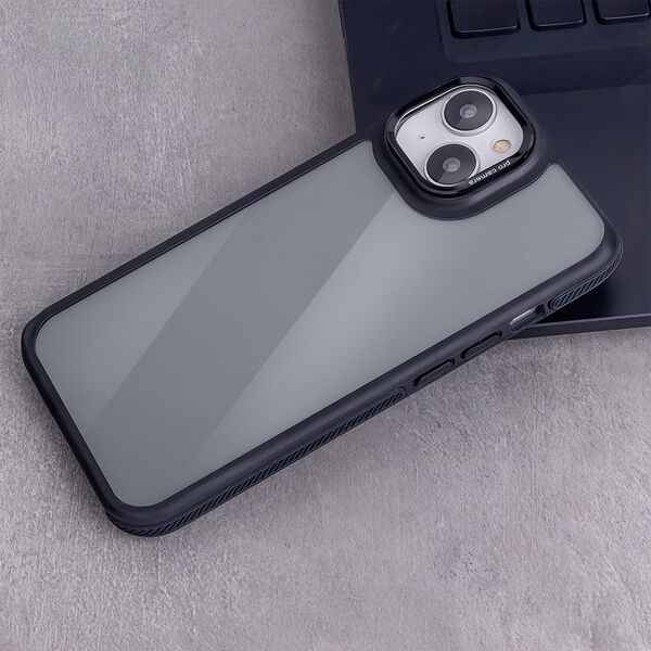 Crystal Black case for iPhone 16 Plus 6,7&quot; black 5906961923394