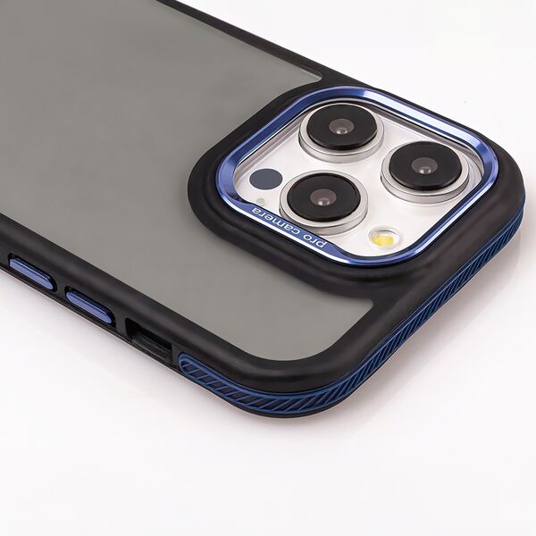 Crystal Black case for iPhone 16 Plus 6,7&quot; blue 5906961923462