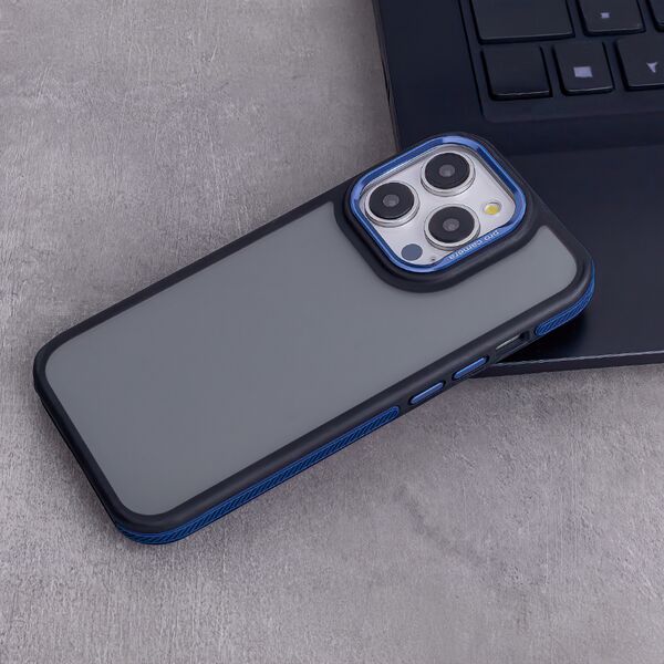 Crystal Black case for iPhone 16 Plus 6,7&quot; blue 5906961923462