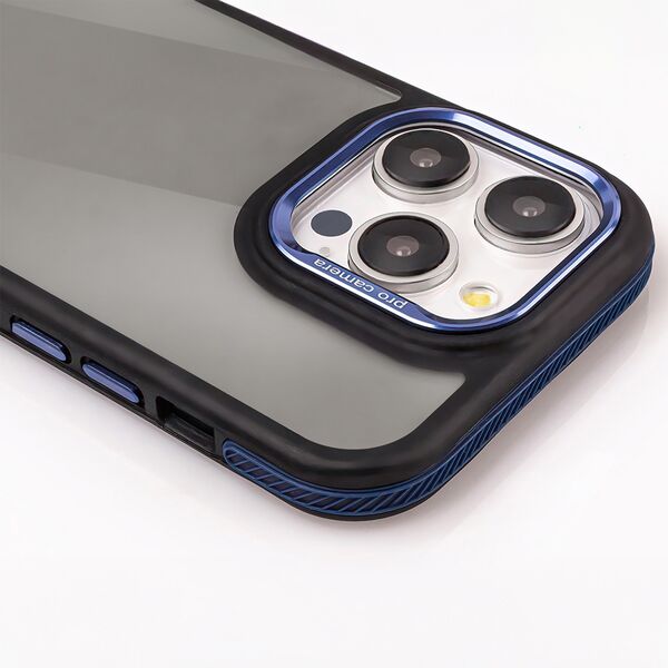 Crystal Black case for iPhone 16 6,1&quot; blue 5906961923417