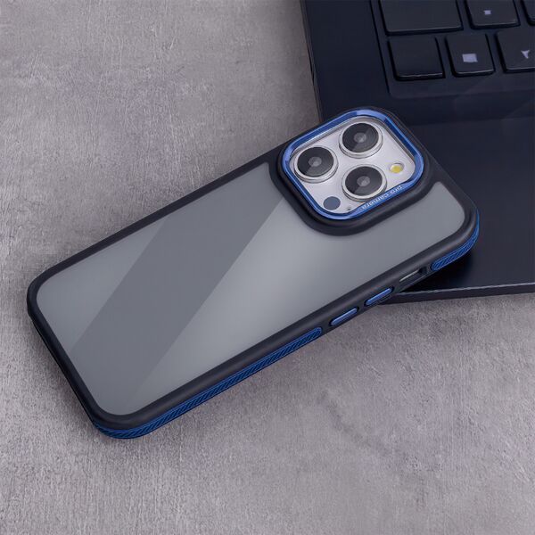 Crystal Black case for iPhone 16 Plus 6,7&quot; blue 5906961923462