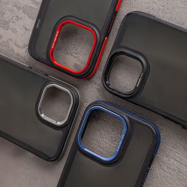 Crystal Black case for iPhone 16 6,1&quot; red 5906961923592