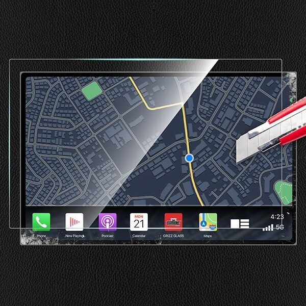 Ceramic GrizzGlass CarDisplay Protection car radio Android Allnoel A3453 9"