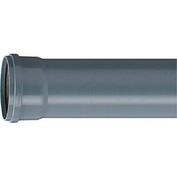 AQUER Rura kanalizacyjna PP 110X2,7X500mm Aquer R110/500 szara