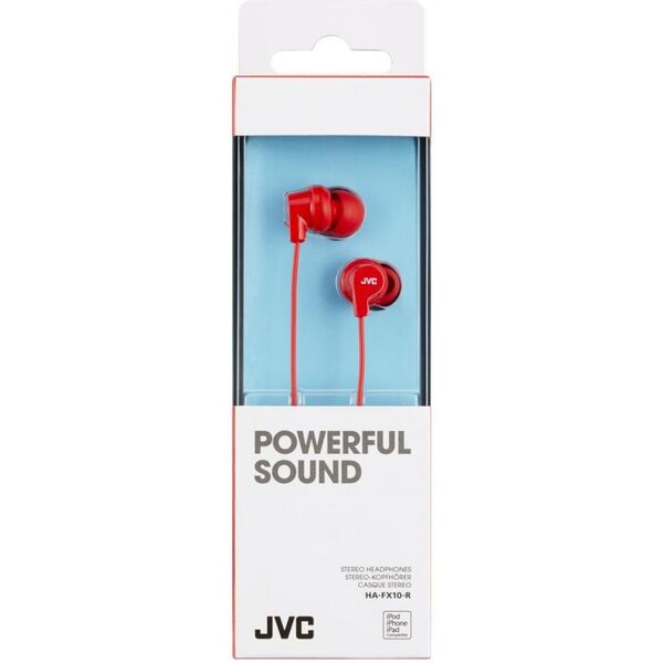 Słuchawki JVC HA-FX10 (JVC HA-FX10RE)