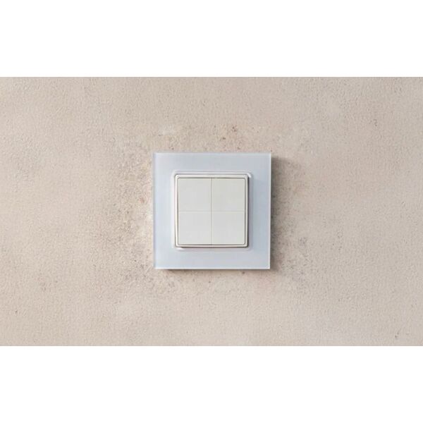 Shelly Shelly Plug & Play "Blu Wall" Switch 4 Wandtaster 4-fach 16 Aktionen Weiß