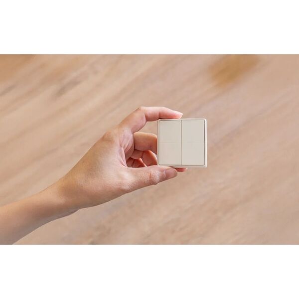 Shelly Shelly Plug & Play "Blu Wall" Switch 4 Wandtaster 4-fach 16 Aktionen Weiß