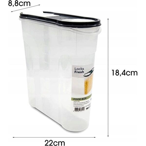 Pojemnik na artykuły sypkie DUNYA 2150 ml