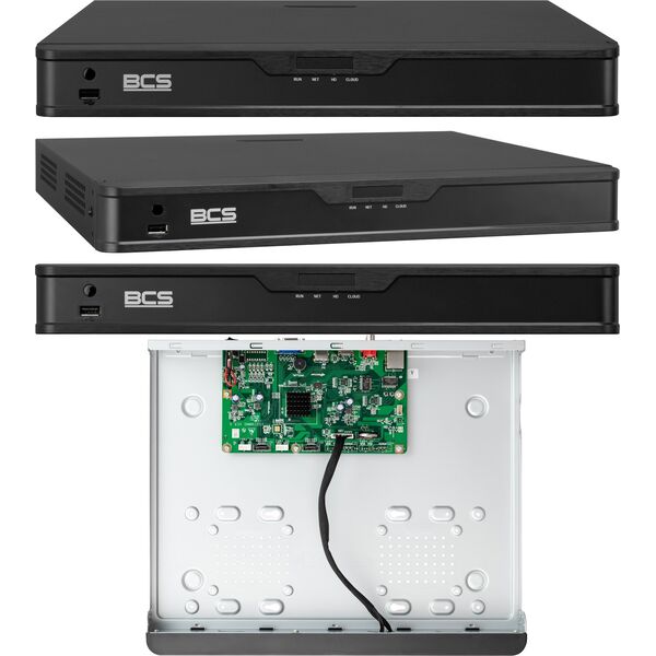 Rejestrator BCS Rejestrator sieciowy IP BCS Point BCS-P-NVR3202-4K-E 32 kanałowy do 8 Mpx