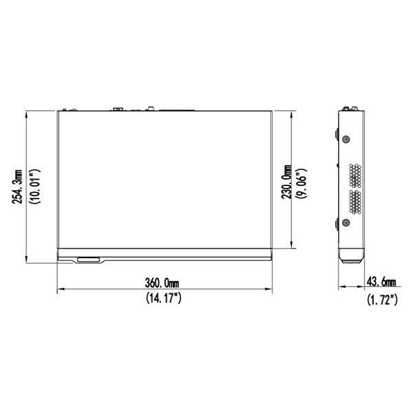 Rejestrator BCS Rejestrator sieciowy IP BCS Point BCS-P-NVR3202-4K-E 32 kanałowy do 8 Mpx