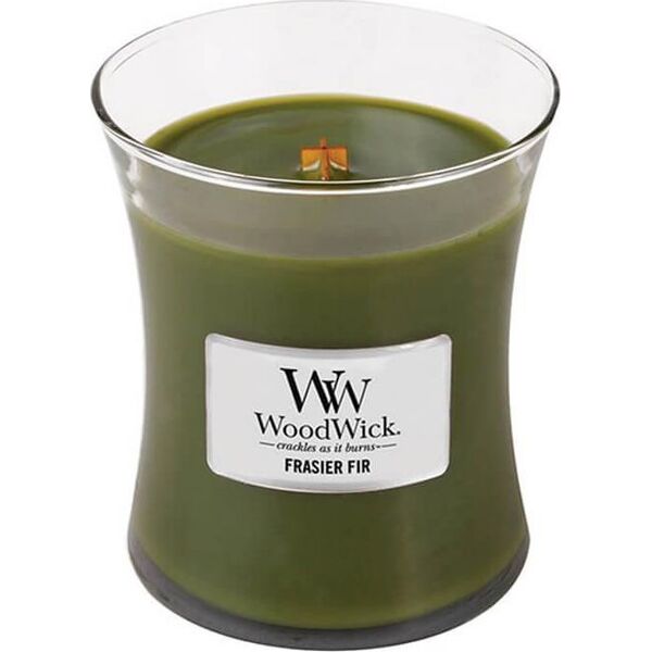 WoodWick Świeca w szkle WoodWick średnia Frasier Fir 92175E (114mm x 98mm)