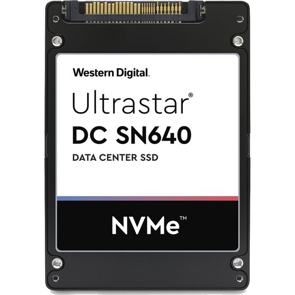Dysk serwerowy WD Ultrastar DC SN640 3.84TB U.2 PCI-E x4 Gen 3.0 NVMe  (0TS1929)