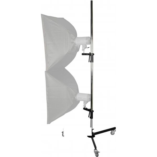 Walimex pro Stojak na kółkach Tripod z 2 Miejscami na Lampy (15803)