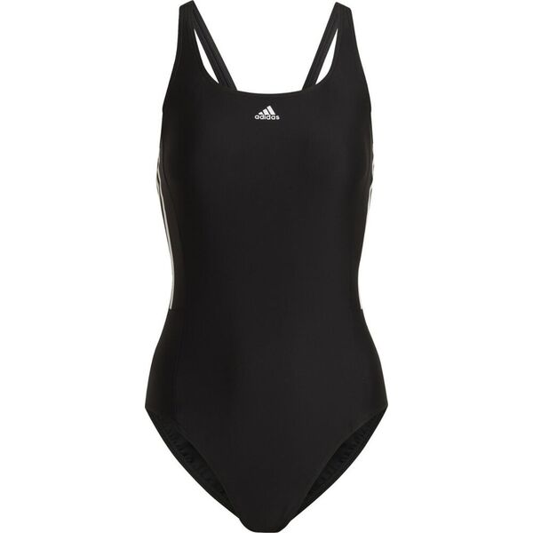 Adidas Kostium kąpielowy damski adidas Mid 3-Stripes czarny HA5993 42