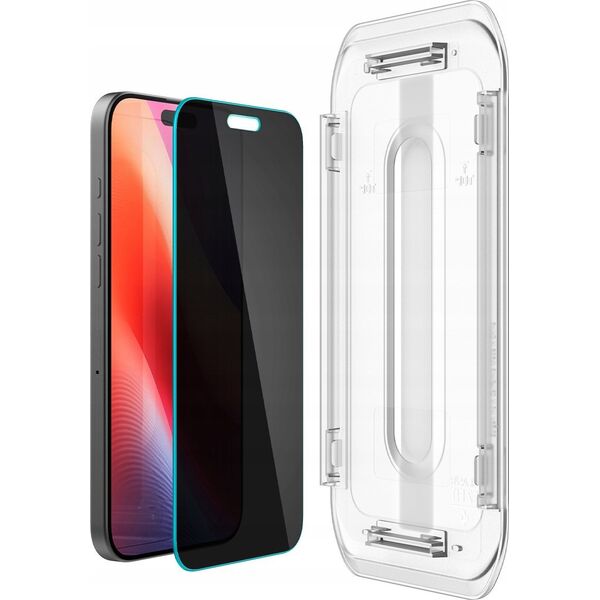 Spigen Spigen Glass tR EZ Fit HD (Privacy) 1 Pack, transparency - iPhone 16 Pro Max