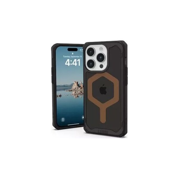 UAG Etui UAG Plyo MagSafe do iPhone 15 Pro - czarno-brązowe
