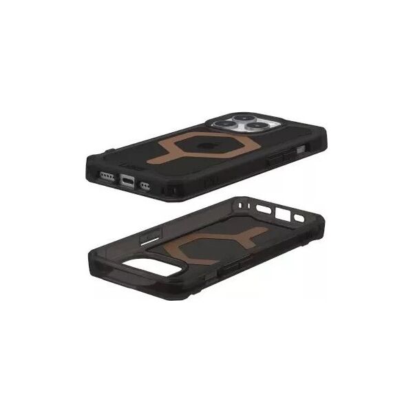 UAG Etui UAG Plyo MagSafe do iPhone 15 Pro - czarno-brązowe