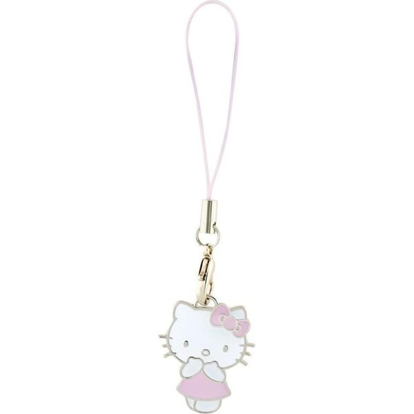 Hello Kitty zawieszka HKCPMKP Phone       Strap różowy/pink Charm Kitty Cute