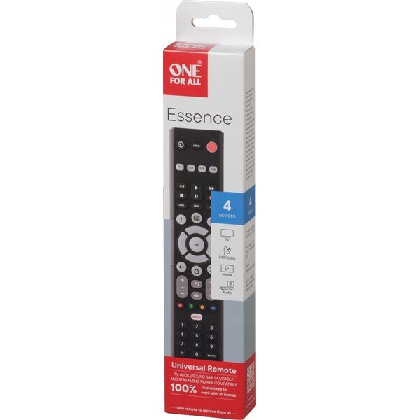 Pilot RTV One For All One For All URC1242 Basic Remote Universal Control (4 devices)