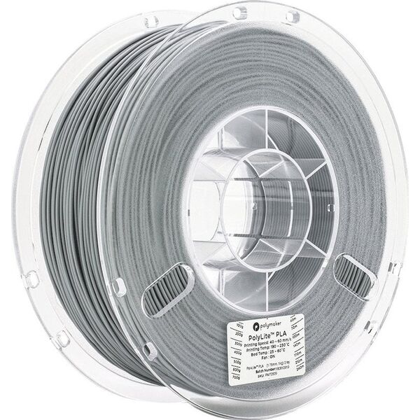 Filament Polymaker PolyLite PLA Pro 1,75mm 1kg - Grey}