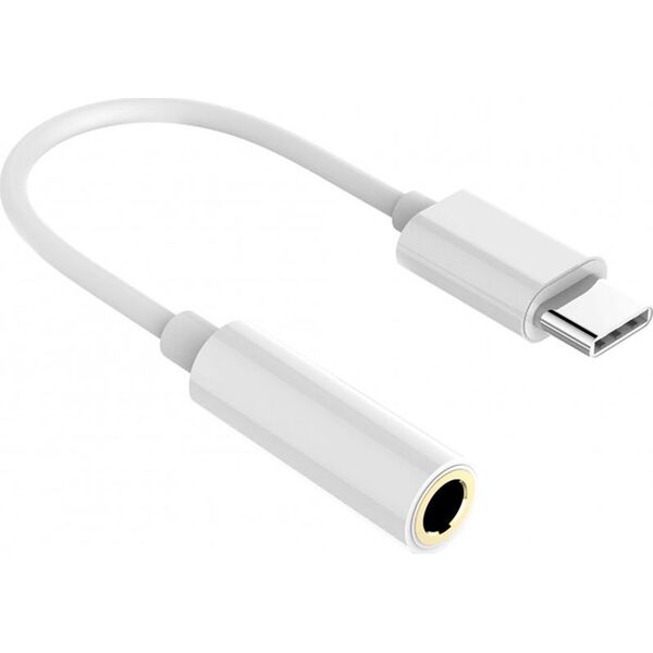 Adapter USB Platinet USB - Jack 3.5mm Biały  (PMMA9824)