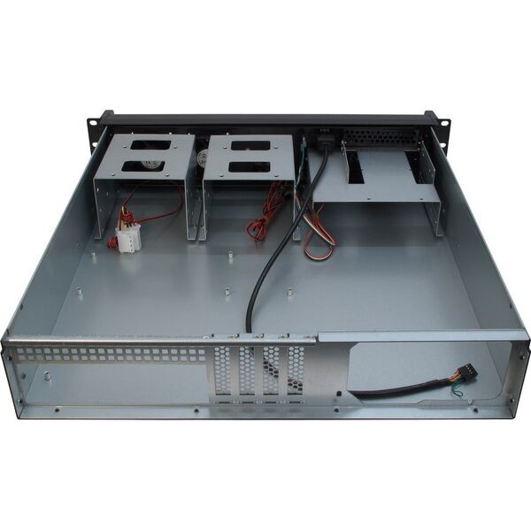 Inter-Tech 48.3cm Inter-Tech IPC 2U-2098-SK 2HE ohne Netzteil - 88887180