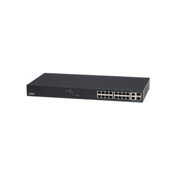 Switch Axis Axis 5801-693 łącza sieciowe Zarządzany Gigabit Ethernet (10/100/1000) Obsługa PoE Czarny