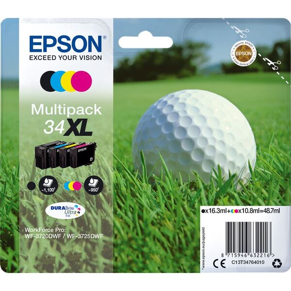 Tusz Epson 34XL (cmyk)