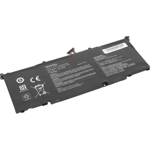 Bateria Mitsu Bateria B41N1526 do Asus ROG Stix GL502VM FX502VD