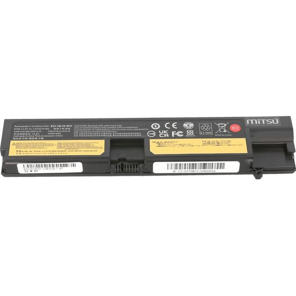 Bateria Mitsu Bateria 01AV417 01AV418 do Lenovo E570 20H5 20H6